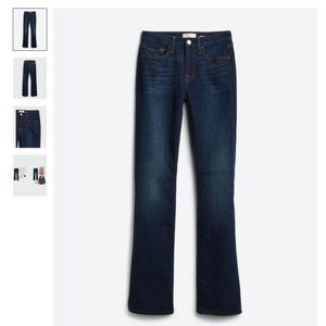 NWT JEN7 By 7 For All Mankind Slim Bootcut Jean in Indigo - 12 Regular